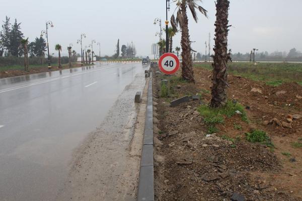 مشروع تهيئة أشغال مدخل المدينة - طريق العرائش