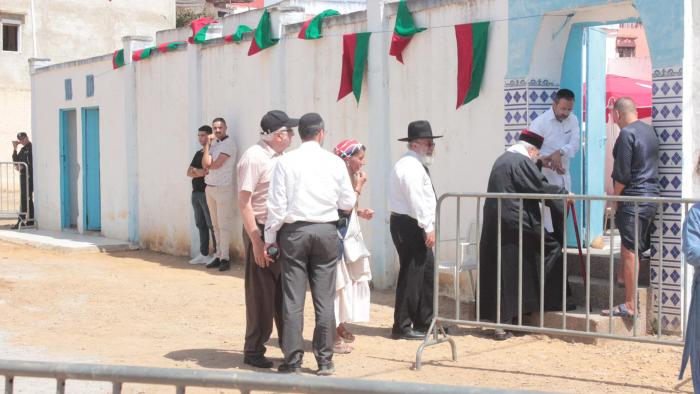 اليهود المغاربة في زيارة لمدينة القصر الكبير